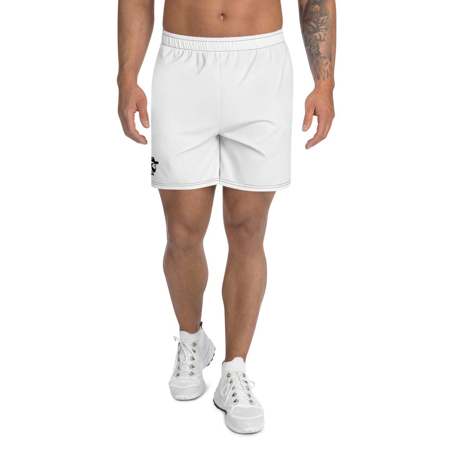 Men's Athletic Shorts (White)