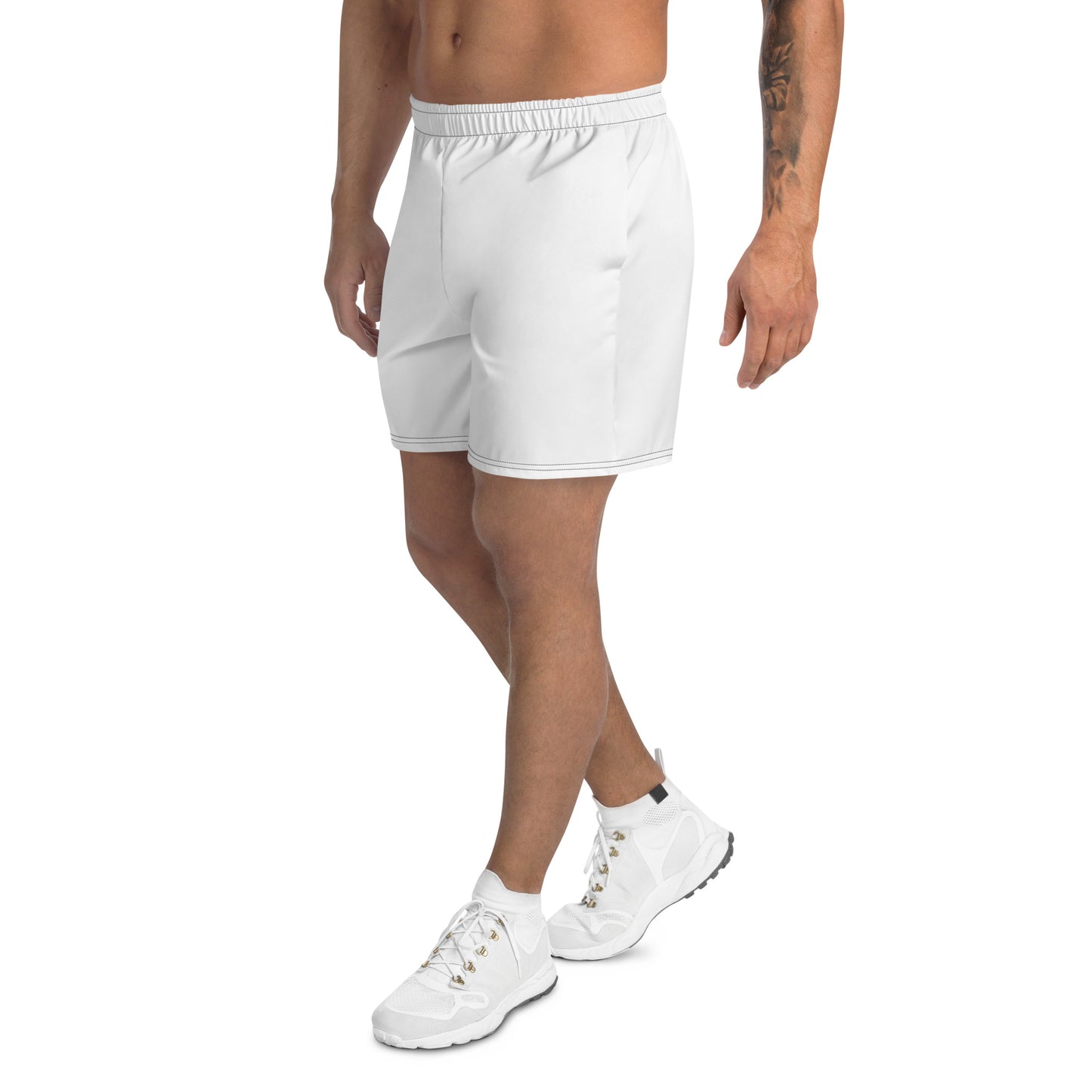 Men's Athletic Shorts (White)